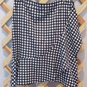 Gingham skirt